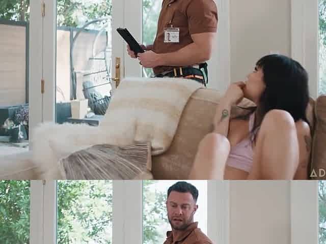 Spying Catches Petite Masturbating - Vanessa Sky And Seth Gamble