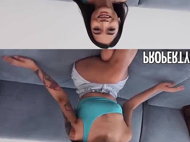Asian Doll Destroys Rental Competition On All Fours - Avery Black