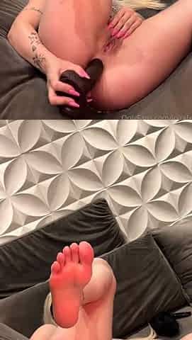 Solo Sexy Foot Fetish
