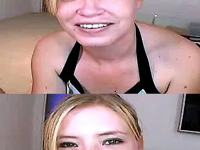 Amateur blonde vanessa cage gives pov blowjob