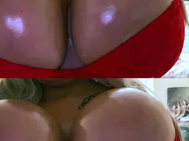 Big boobs milf masturbates with her dildo