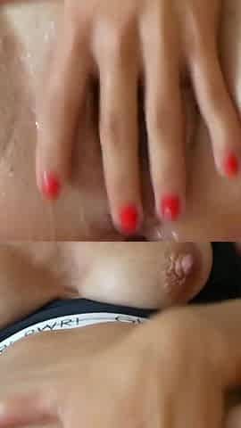 MILF Stella Masturbates with Magic Wand and Has an Extreme Squirting Orgasm