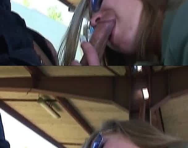 Cock Sucking Teen From Germany Got Big Load on Her Face