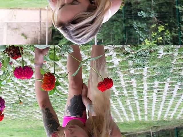 I met two girls in the garden and got a blowjob. Is this a