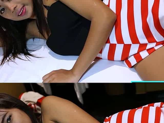 Petite Thai MILF cutie picked up for sex