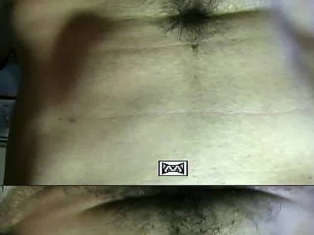 unshaved guy work out show schlong and booty