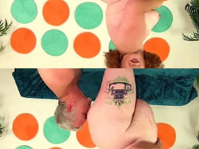Rotund Redhead Gets Reamed