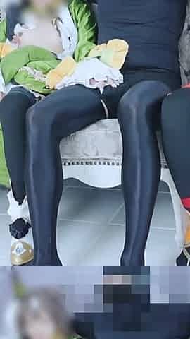 Cosplay Adult Woman Threesome Sex with Two Partners Group Scene