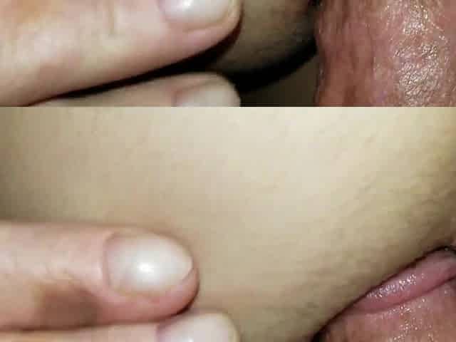 Relaxing anal with wife