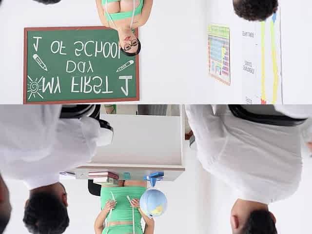 Busty MILF Teacher Gia White Gets Pounded in the Ass