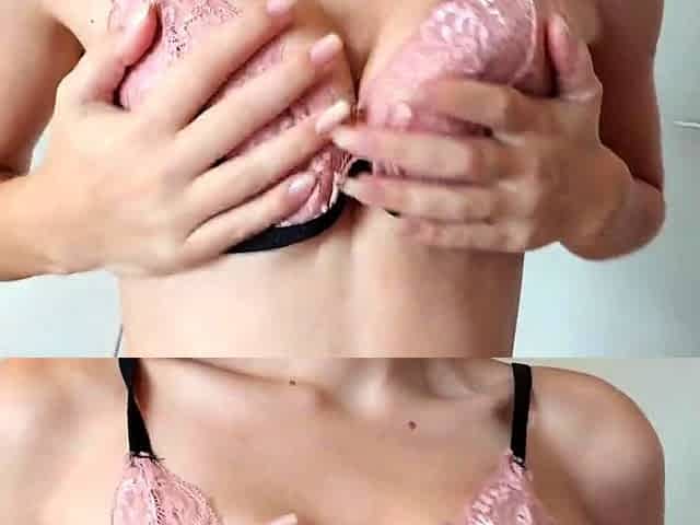 Slapping my wet pussy to orgasm