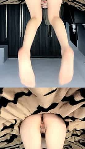 Hairy amateur solo toy fuck