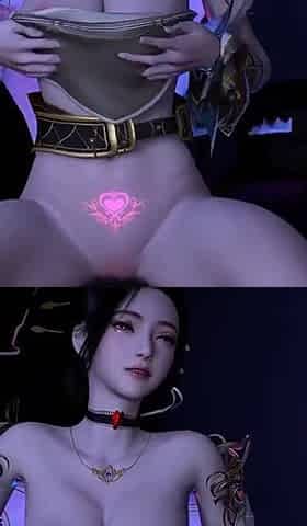 3D Big Boobs Slut Babe Got Her Wet Pussy Fucked so Hard