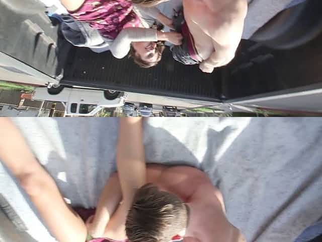 Fucking in the back of the truck and in the store with Adria Rae