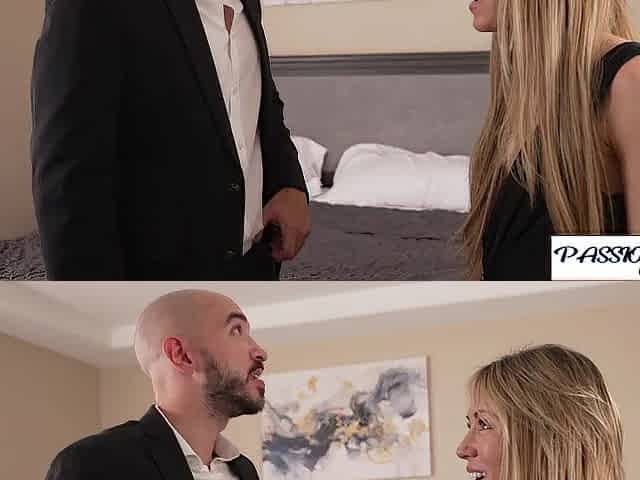 Bridesmaid and groomsman hook up before wedding