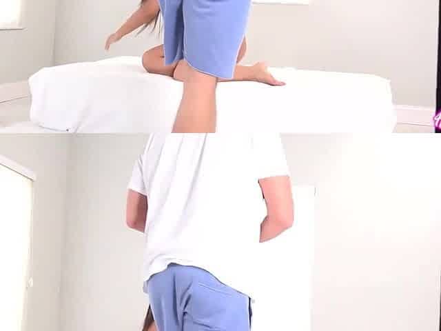 Adriana Maya Groans as Damion Dayski Jackhammers Her Taut Little Vagina!