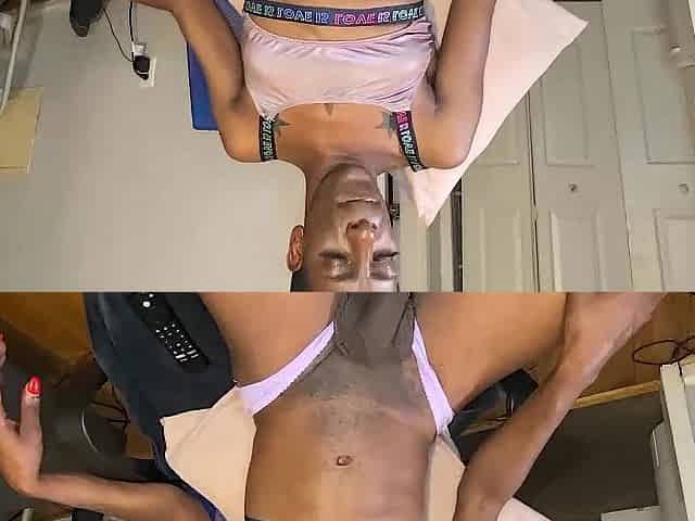Edging My Black TS Morning Wood