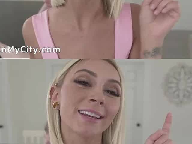 Stunning teen seductress breathtaking adult scene
