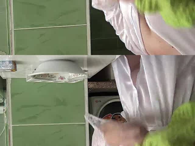 Older mother I'd like to fuck housewife with large natural titties is in the kitchen cooking scrambled eggs.