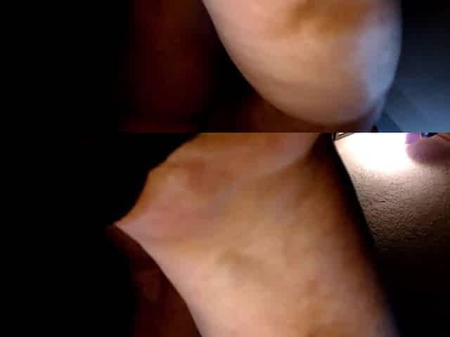 1444 Dancing and stepping on my SMOLs head and chest, then teasing him with my feet from DawnSkye