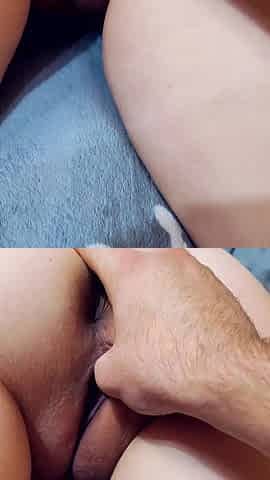 Booty MILF gets her sweet holes massaged