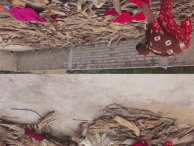 Jija Ne Apni Sali Ko Chhat Ka Upper Choda, Job Sali Dress Sukhaa Raha Tha