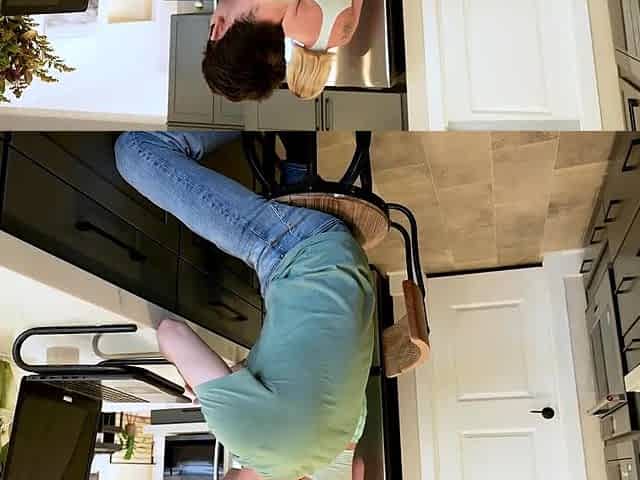 My Dads Horny New Girlfriend Is Wearing a Butt Plug