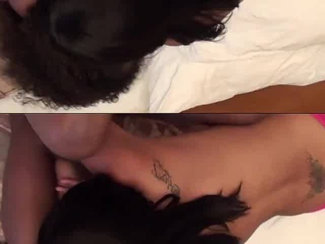 2 black teens try licking twat for the 1st time