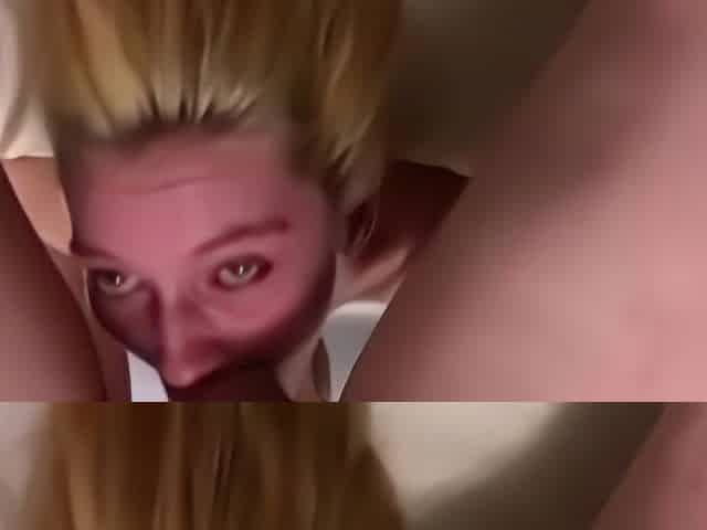 Rough Throat Fucking: Blonde Teen's Wild Side