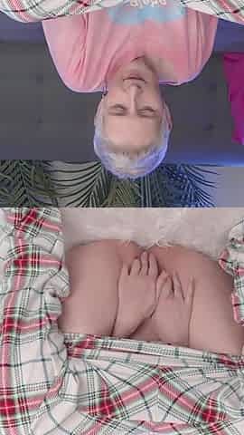 Cozy Homemade Masturbate by Cute and Horny MILF (emily Candys Solo)