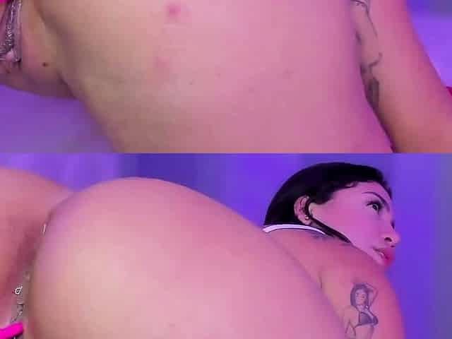 Cabalgando mi Enorme Dildo Mientras Mi Novio Estudia