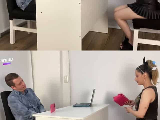 My chief nails me ROUGH in the ANAL in a Job Interview - DivinaMaru - horny, dissolute XXX!