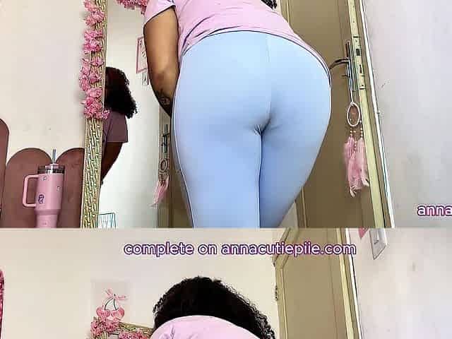 Obese Black Large Booty Pee Desperation Accident