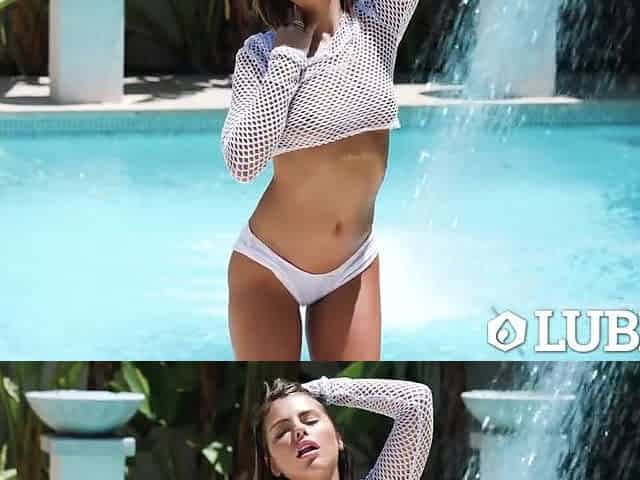 LUBED Hazel eyed Adriana Chechik large knob bang and facial