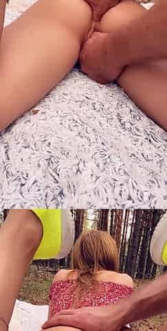 Hardcore Anal Picnic With Small Hotty - Mia Bandini