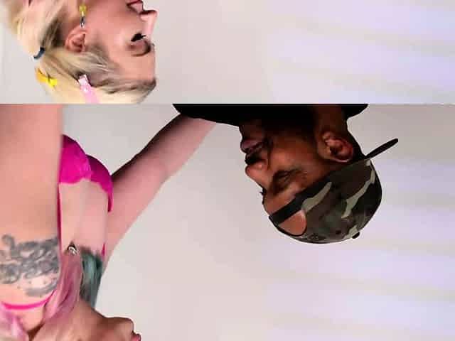 Seductive Cougar Gets Interracial Sex