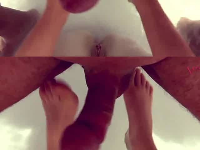 Fisting his peephole with my toes finger and stretching his urethra until this chab explode his cum on me