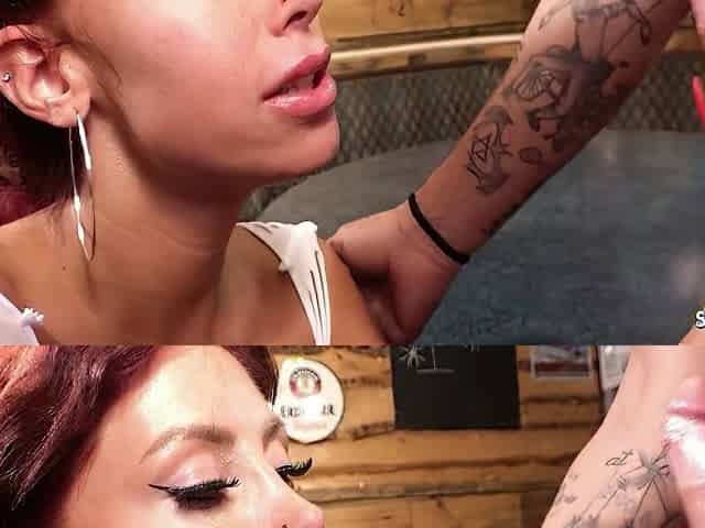 Multiple Facial Cumshots By Stranger Old Guys For Huge Tits German Redhead Bitch At Group Sex