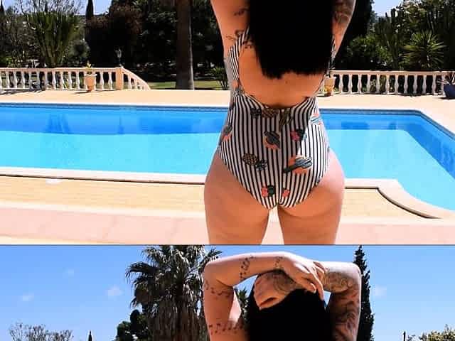 Hottest brunette solo webcam masturbation 2