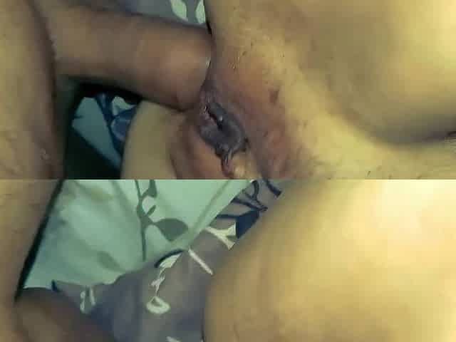 Pov close up anal with aged slim wife with taut butt
