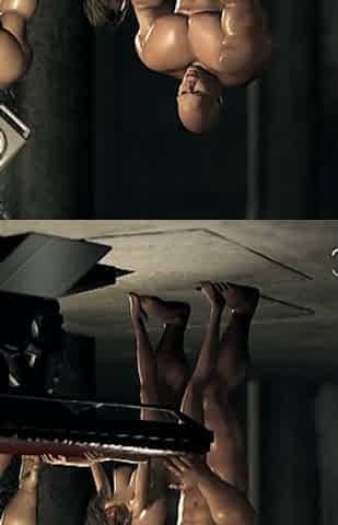Big cruel monsters fucks hard teenage girl in the dark dungeon