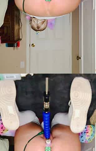Teen Girl Tries Fucking Machine