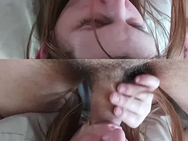 Amateur MILF Slut Wife Sucking Big Dick