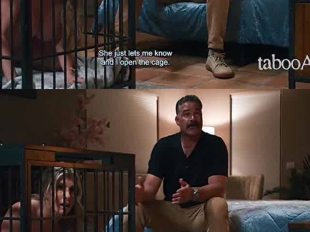 I Feel Free When I Am In This Cage (mother I'd like to fuck And Her Spouse Convince Teen For Kinky 3some)