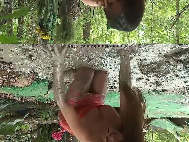 Asian Teen 18+ Mud Fetish
