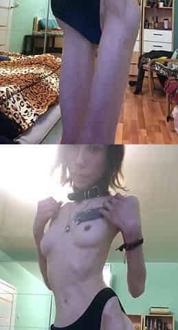 Petite small tit babe with perfect pussy masturbates
