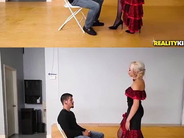 Blonde In Fishnet Stockings Enjoys Cunnilingus With Teagan Hart, Jessica May And Jessica Jones