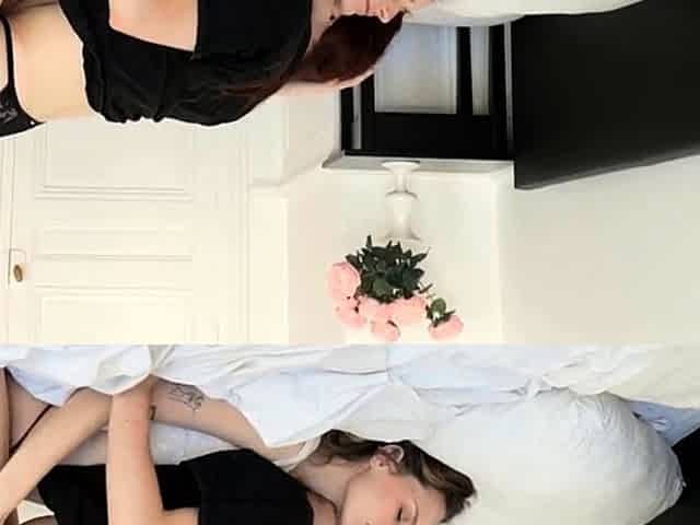 Lucky Guy Gets 2 French Beauties for FFM Threesome