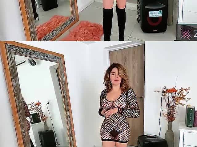 My stepmom is a doxy for dressing like that, so I banged her in the booty.