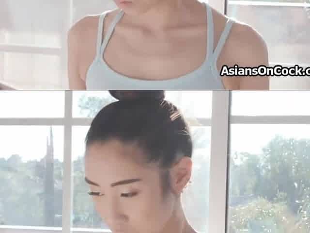 Fucking Asian Teen 18+ During Ballet Training